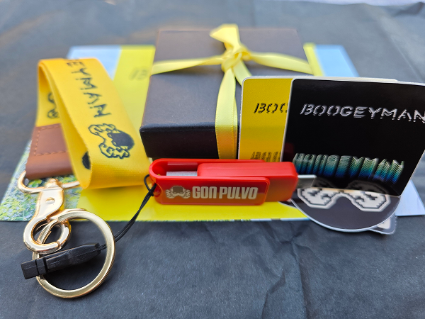 Boogeyman full bundle with serialized keychain